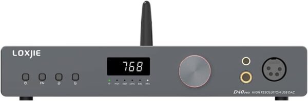LOXJIE D40 Pro Hi-Fi Headphone Amplifier and DAC review with MQA decoding