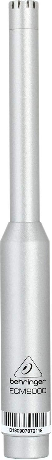 Behringer ECM8000 condenser microphone review ultra-linear audio performance for precise measurements