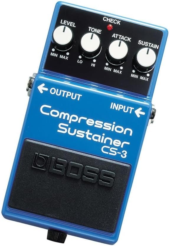 Boss CS-3 Compressor Sustainer Pedal Review Smooth Sound for Guitarists and Bassists