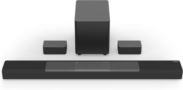 VIZIO M-Series 5.1.2 Sound Bar Review Dolby Atmos Wireless Subwoofer Bluetooth Features