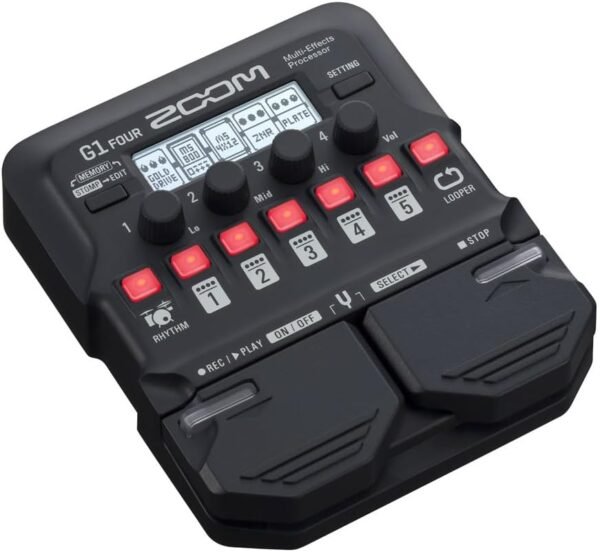 51gJPx2nDML._AC_SL1000_ Zoom G1X FOUR Guitar Multi-Effects Processor Review with Amp Modeling and Expression Pedal