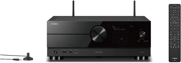 Yamaha RX-A2A AV Receiver review featuring Dolby Atmos, DTS:X, 8K HDMI capabilities