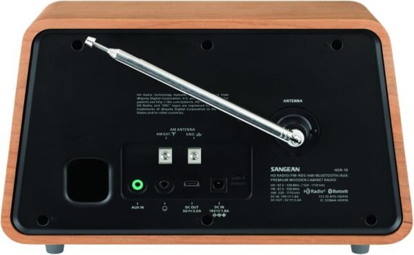 Sangean HDR-19 HD Radio review featuring premium sound and Bluetooth connectivity
