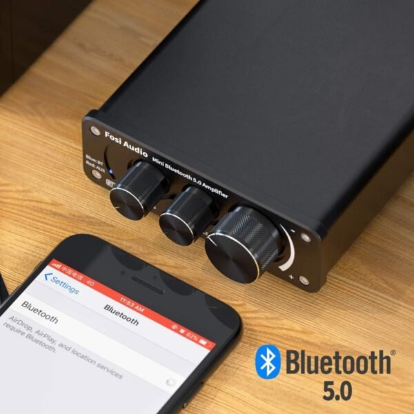 618BSxtgXYL._AC_SL1200_ Fosi Audio BT10A Bluetooth 5.0 Stereo Amplifier Review for Home Audio Enthusiasts