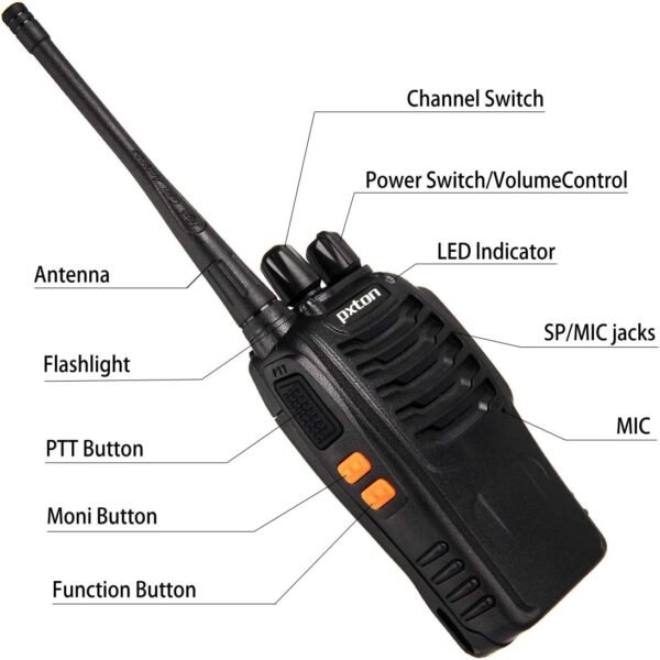 Review of Pxton PX-888S Long Range Two Way Radios for Adults