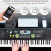 Review of Pyle Portable 61 Key Piano Keyboard with Microphone and Drum Pad