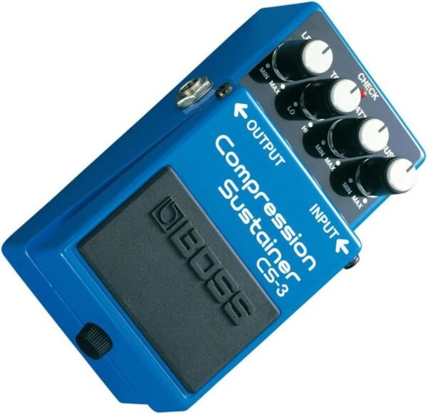 Boss CS-3 Compressor Sustainer Pedal Review Smooth Sound for Guitarists and Bassists