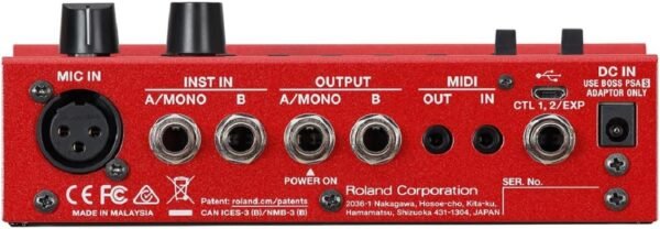 BOSS RC-500 Loop Station review Dual-track looper with 32-bit audio quality