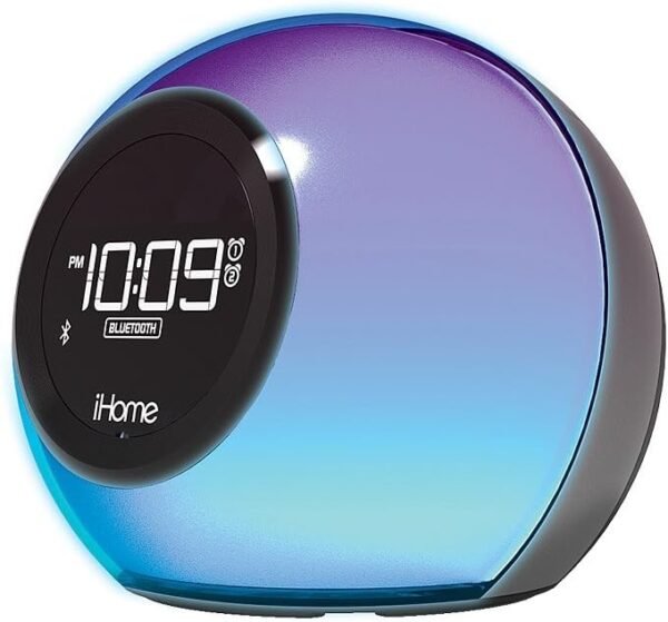 61W1MWbEeyL._AC_SL1000_ iHome Alarm Clock Radio IBT29 review Bluetooth speaker and color-changing lamp combo