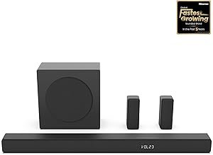 61WJQyNaIL._AC_SY300_SX300_ Hisense HS5100 5.1Ch Sound Bar Review Powerful Audio with Wireless Subwoofer and Bluetooth 5.3