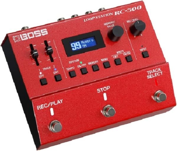 BOSS RC-500 Loop Station review Dual-track looper with 32-bit audio quality