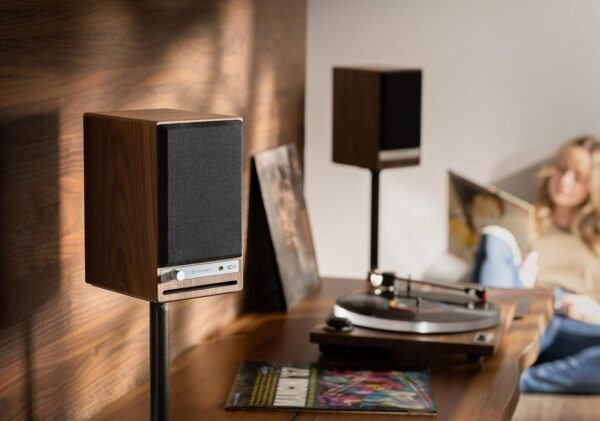 Audioengine HD4 Wireless Bluetooth Bookshelf Speakers Review Powerful Sound for Music and Home Theater