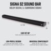 Polk Audio Signa S2 Sound Bar and Wireless Subwoofer review for immersive home audio experience