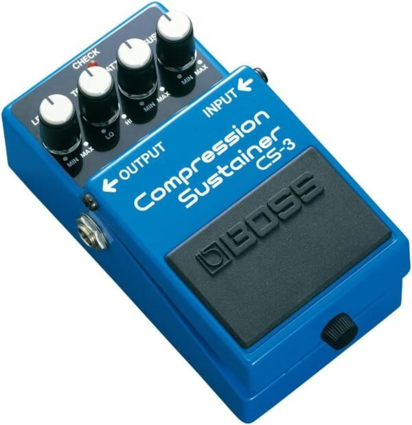 Boss CS-3 Compressor Sustainer Pedal Review Smooth Sound for Guitarists and Bassists