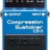 Boss CS-3 Compressor Sustainer Pedal Review Smooth Sound for Guitarists and Bassists