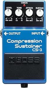 61jNp42grbL.__AC_SX300_SY300_QL70_ML2_ Boss CS-3 Compressor Sustainer Pedal Review Smooth Sound for Guitarists and Bassists