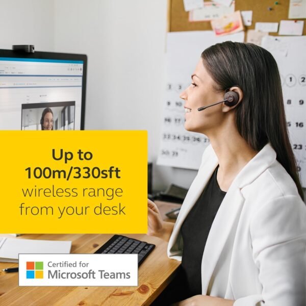 71AVrWDPP1L._AC_SL1400_ Jabra Engage 75 SE Wireless Headset Review Industry-Leading Performance and Noise-Cancelling Features