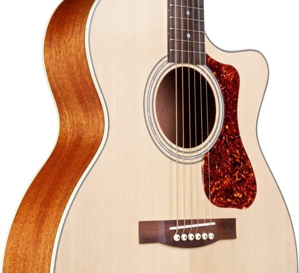 Guild OM-240CE Acoustic-Electric Guitar review exploring sound, features, and performance