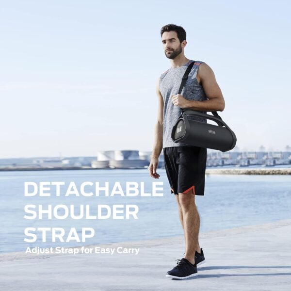 Monster Adventurer Max Bluetooth Speaker review 100W sound with deep bass and waterproof design