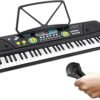 Review of Pyle Portable 61 Key Piano Keyboard with Microphone and Drum Pad