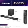 Hisense AX3125H 3.1.2Ch Sound Bar Review Immersive Dolby Atmos and Wireless Subwoofer