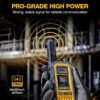 817dAcU0cgL._AC_SL1500_ DEWALT DXFRS800 Walkie Talkies review waterproof, durable two-way radios for tough jobsites