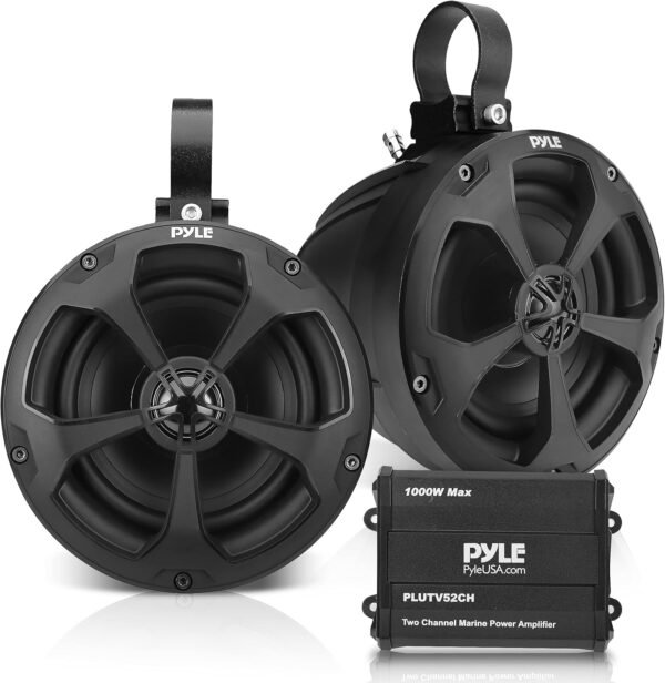 81KNXViVrFS._AC_SL1500_ Pyle Waterproof Off-Road Speakers 1000W Review Perfect for ATV, UTV, and Boats