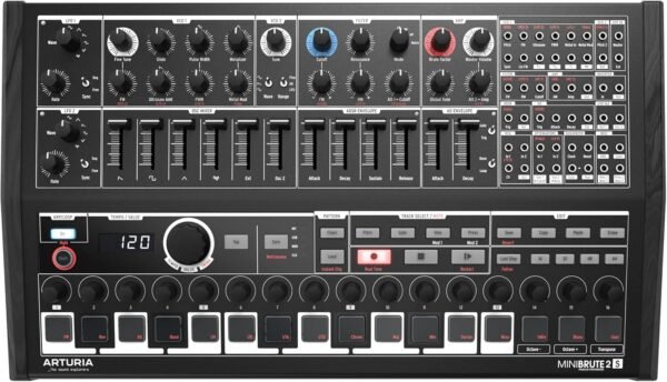 81U3OTeb4L._AC_SL1500_ Arturia MiniBrute 2S Synthesizer and Sequencer review for electronic music enthusiasts