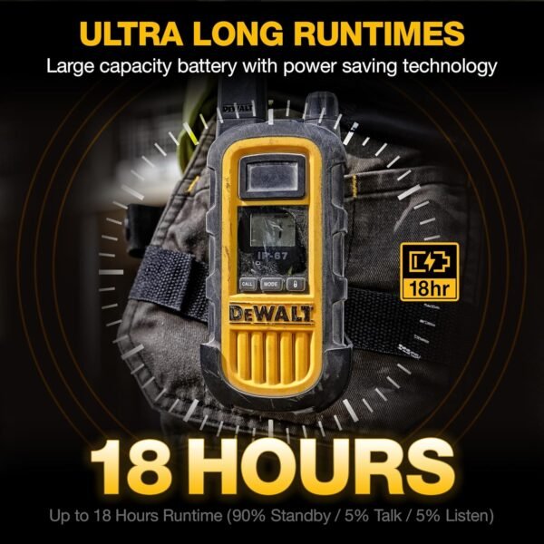 81VUif5KY-L._AC_SL1500_ DEWALT DXFRS800 Walkie Talkies review waterproof, durable two-way radios for tough jobsites