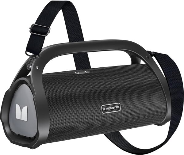 Monster Adventurer Max Bluetooth Speaker review 100W sound with deep bass and waterproof design