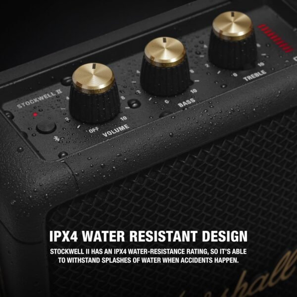 Marshall Stockwell II Portable Bluetooth Speaker Review Compact Design with Powerful 360° Sound