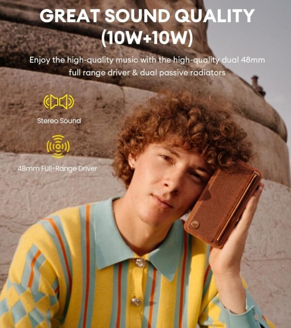 Edifier MP230 Portable Bluetooth Speaker review blending vintage design with modern audio excellence