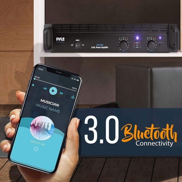 81pZ92SY-3L._AC_SL1500_ Pyle PTA1000 Power Amplifier Review High-Performance Bluetooth Audio for Stage and Studio Use