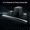 TCL Q85H Sound Bar Review Powerful Dolby Atmos Audio with Wireless Subwoofer and Surrounds