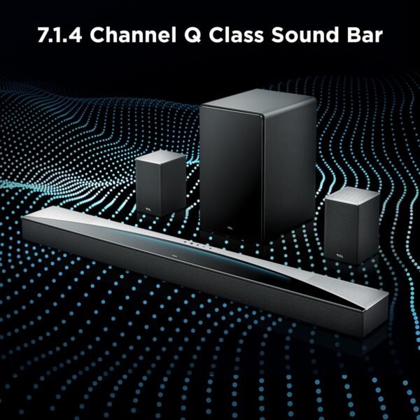 TCL Q85H Sound Bar Review Powerful Dolby Atmos Audio with Wireless Subwoofer and Surrounds
