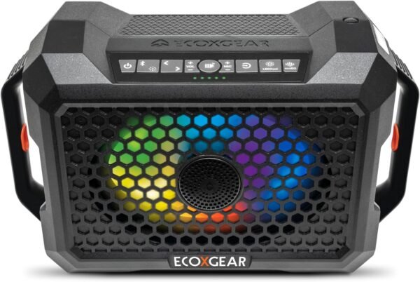 Outdoor Portable Bluetooth Speaker Review ECOXGEAR Defender Waterproof Design and Massive 121dB Sound
