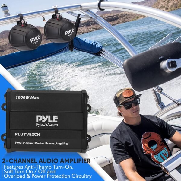 91WNOx3tS._AC_SL1500_ Pyle Waterproof Off-Road Speakers 1000W Review Perfect for ATV, UTV, and Boats